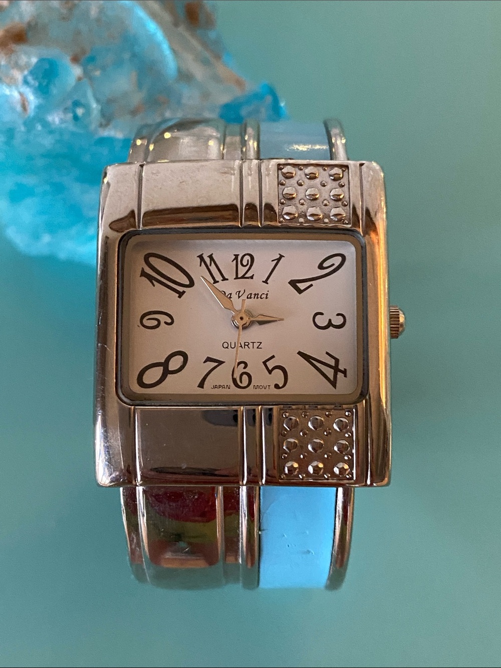 NWOT Da Vanci  Spring Cuff Watch - Quartz